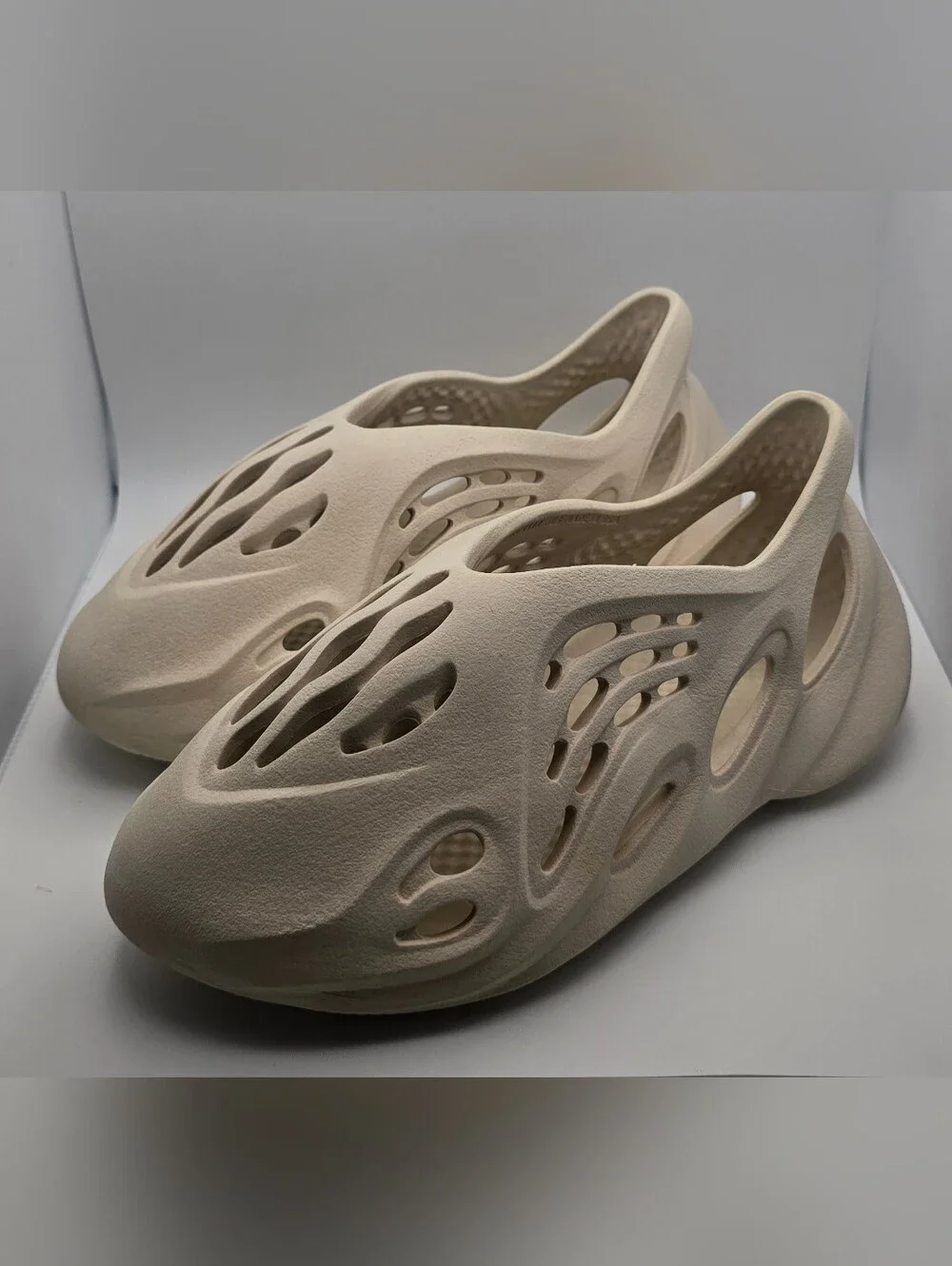 adidas Foam Slip-On Sandal Cream